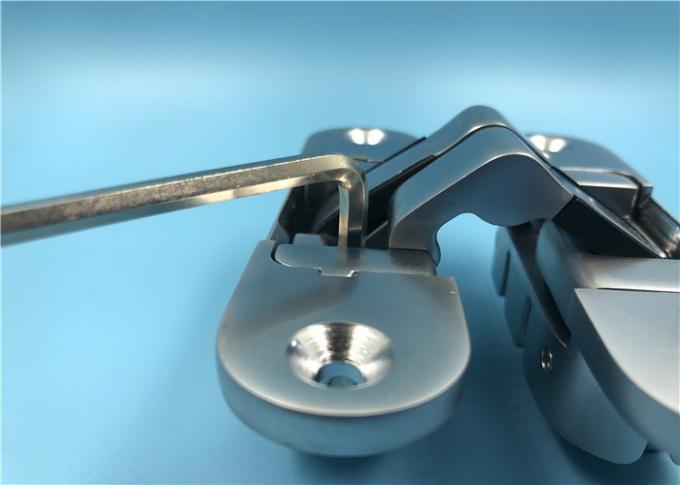 Flexible justierbare Scharniere der Tür-3d, unsichtbare Scharniere für