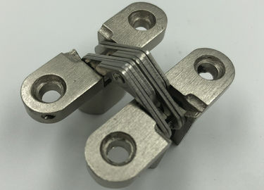 Minider holzkiste-SOSS unsichtbarer Grad 13x45x9mm Scharnier-Satin-des Nickel-180