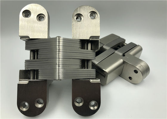 Hohe Härte-unsichtbares Hochleistungsscharnier mit Satin-Nickel-Oberfläche